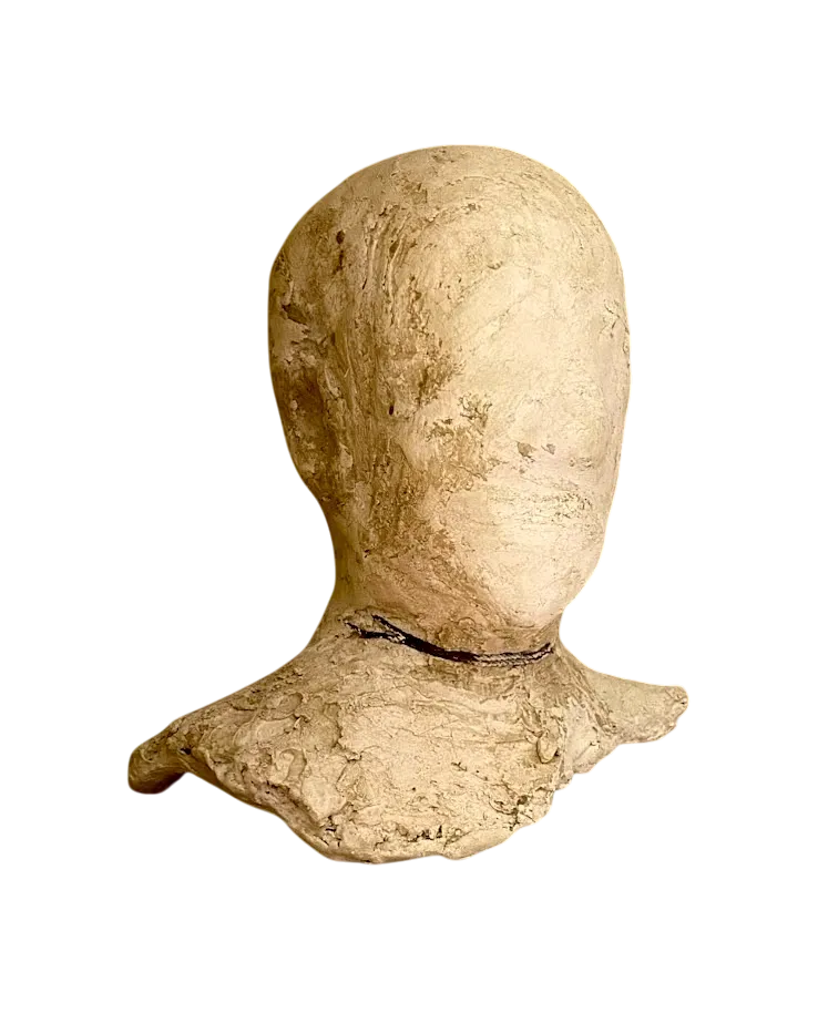 Silence - Sculpted Human Face